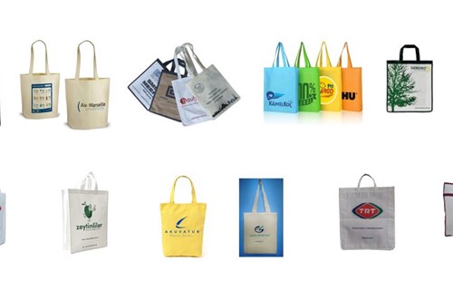 Logo Reklam Baskılı Elyaf ve Bez Çantalar