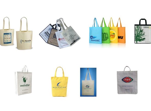 Logo Reklam Baskılı Elyaf ve Bez Çantalar